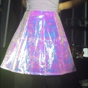 Iridescent Purple Skirt